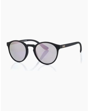 Superdry Saratoga Round Sunglasses - Black