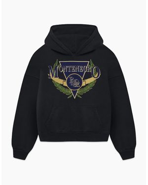 Rhude Montenegro Hoodie - Black