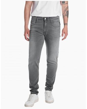 Replay Power Stretch Anbass Slim Jean - Grey