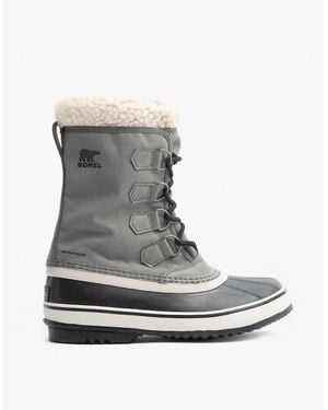 Sorel Winter Carnival Mid Calf Flat Boots - Grey