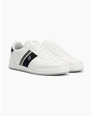 Original Penguin Penguin Gaz Trainers - White
