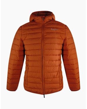 Aquascutum Active 100Gr Hooded Rust Jacket - Orange