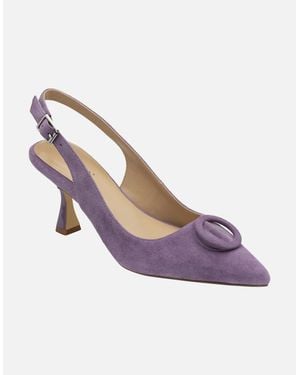 Lotus Delfina Slingback Court Shoes - Pink