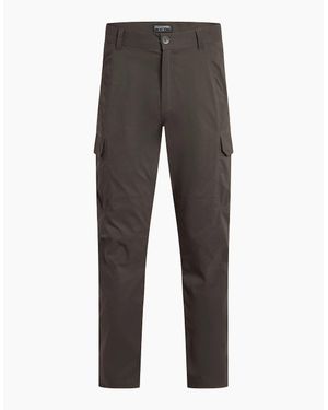 Craghoppers Kiwi Pro Cargo Trousers (Long Fit) Woodland - Grey