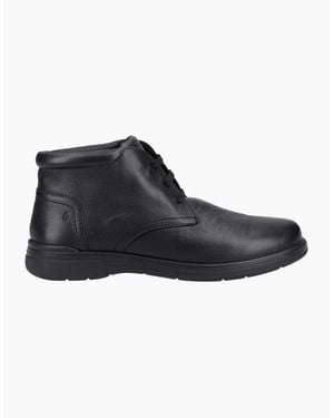 Hush Puppies Malcolm Leather Boots - Black