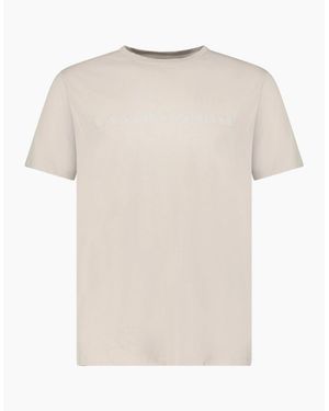 Canada Goose Emersen Logo T-Shirt Limestone - Natural
