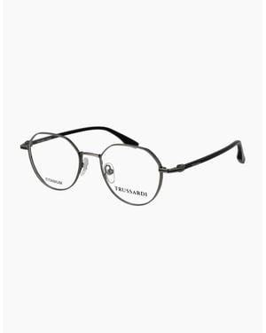 Trussardi Optical Frame Tsm1045T 02A 48 Titanium - Metallic