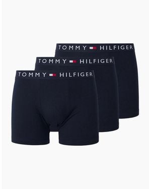 Tommy Hilfiger Underwear 3Pack Soft Boxer - Blue