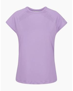 Regatta Crew Neck Raglan Sleeve Jersey T-Shirt - Purple