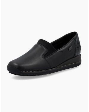 Rieker Shoes 44291-00 Slip On Waterproof Shoe - Black