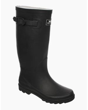 Trespass Recon X Waterproof Rubber Wellington Boots - Black