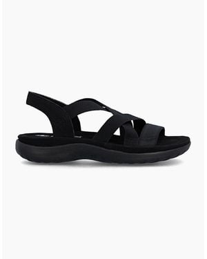 Rieker Franja Comfort Sandals - Black