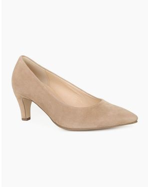 Gabor Daze Court Shoes - Natural
