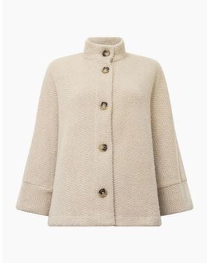 James Lakeland Batwing Cream Jacket - Natural