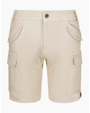Alpha Industries Airman Cargo Shorts - Natural