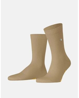 Burlington Bond Street Socks Sesami - Natural