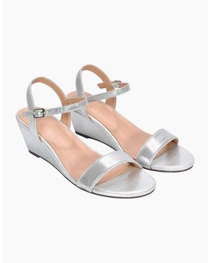 XY London Ladies Alissa Open Toe Sandals - White