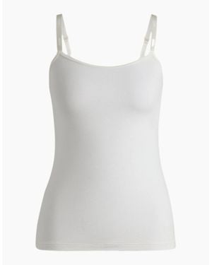 BOSS Ci Logo Vest Top - White