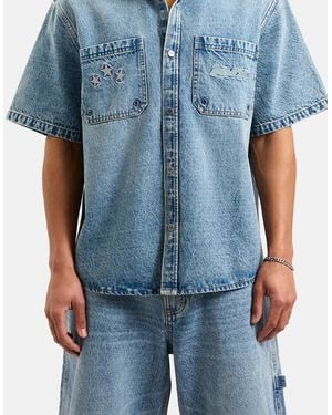 AVX Cruise Denim Shirt - Blue