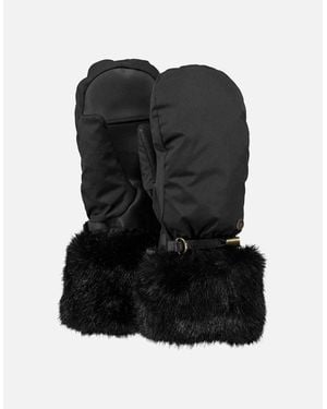 Barts Empire Waterproof Faux Fur Skiing Gloves - Black
