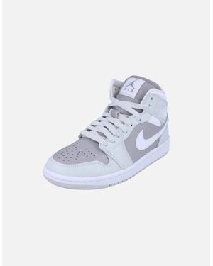 Nike Air Jordan 1 Mid Trainers Bq6472 008 - Blue