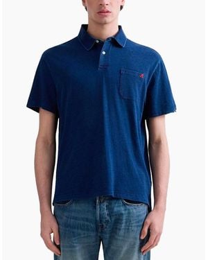 Replay Denim Premium Polo Shirt - Blue