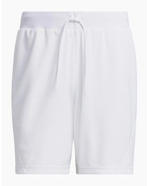 adidas Select Mesh Basketball Shorts - White