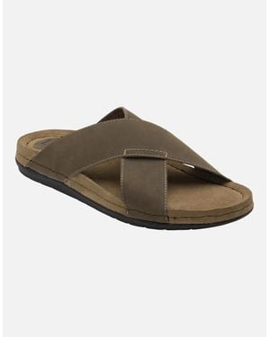 Lotus Salcombe Mule Sandals - Brown