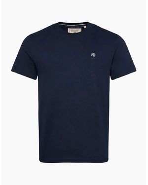Holland Cooper Crew Neck T-Shirt Ink - Blue