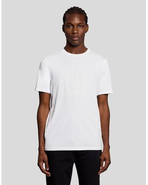 Lyle & Scott Sports Redefined Graphic Logo T-Shirt - White