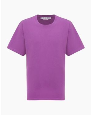 Off-White c/o Virgil Abloh Off Diag Oversized T Shirt - Purple
