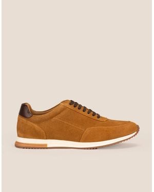 Oswin Hyde Spencer Tan Suede - Brown