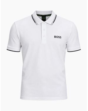 BOSS Boss Paddy Pro Polo Shirt - White