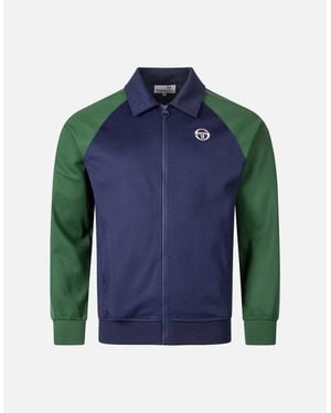 Sergio Tacchini Renshaw Track Top Maritime/Eden - Blue