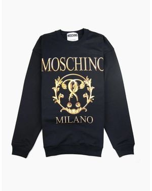 Moschino Couture Question Mark Technical Sweatshirt - Blue