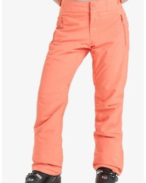 Roxy Alpine Ridge Waterproof Snow Trousers - Orange