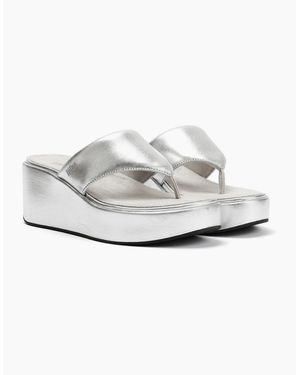 Fitflop Platfform Wedge Sandals - White