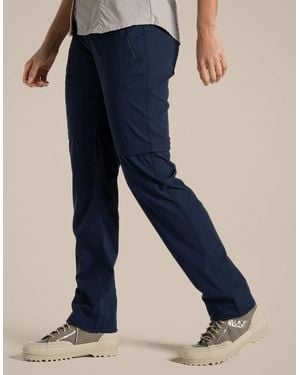 Craghoppers Nosilife Pro Iii Zip Off Walking Trousers - Blue