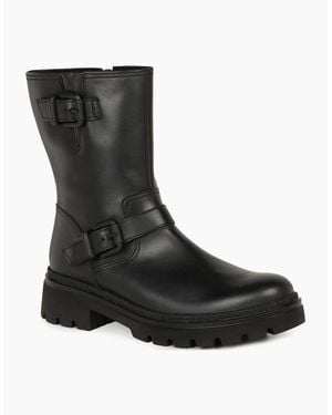 Gabor Dino Biker Boots - Black