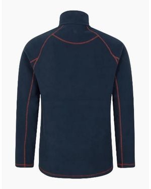 Mountain Warehouse Ashbourne Ii Half Zip Fleece Top - Blue