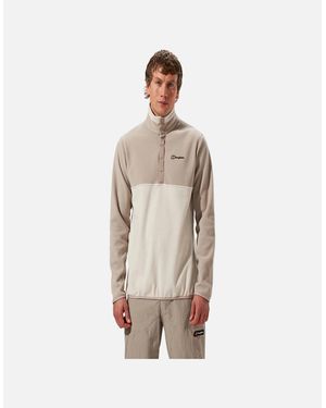 Berghaus Felltop Snap Fleece Pullover - Natural