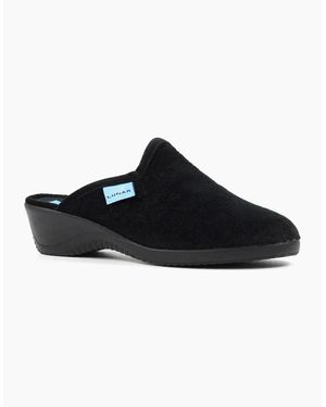 Lunar Audrey Slippers - Black