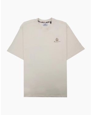 Aquascutum Active Small Logo T Shirt Old - White