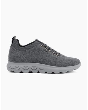 Geox D Spherica A Trainers Anthracite - Grey