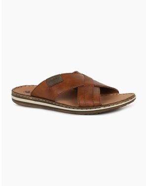 Rieker Shorline Sandals - Brown