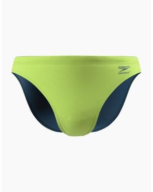 Speedo Endurance+ Thin Strap Swim Briefs - Green