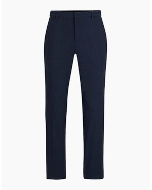 BOSS Genius J Cw Wg 241 Slim Fit Trousers - Blue