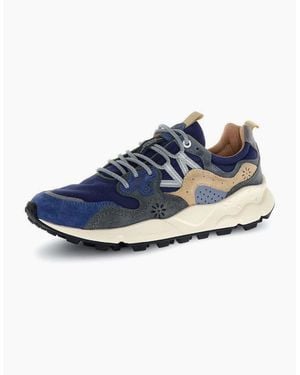 Flower Mountain Yamano 3 Trainers - Blue