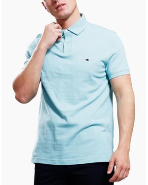 Tommy Hilfiger Polo Shirts Casual Polo Cotton Tee - Blue