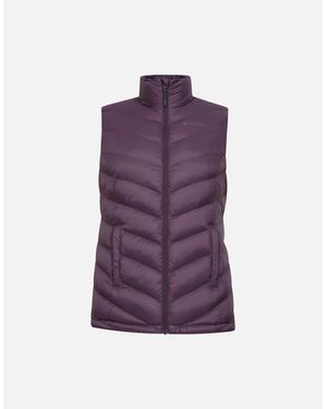Mountain Warehouse Ladies Seasons Faux Fur Lined Gilet - Purple